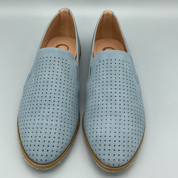 NEW Journee Collections Women’s Lucie Flats Blue Size 9.5 - Picture 3 of 10